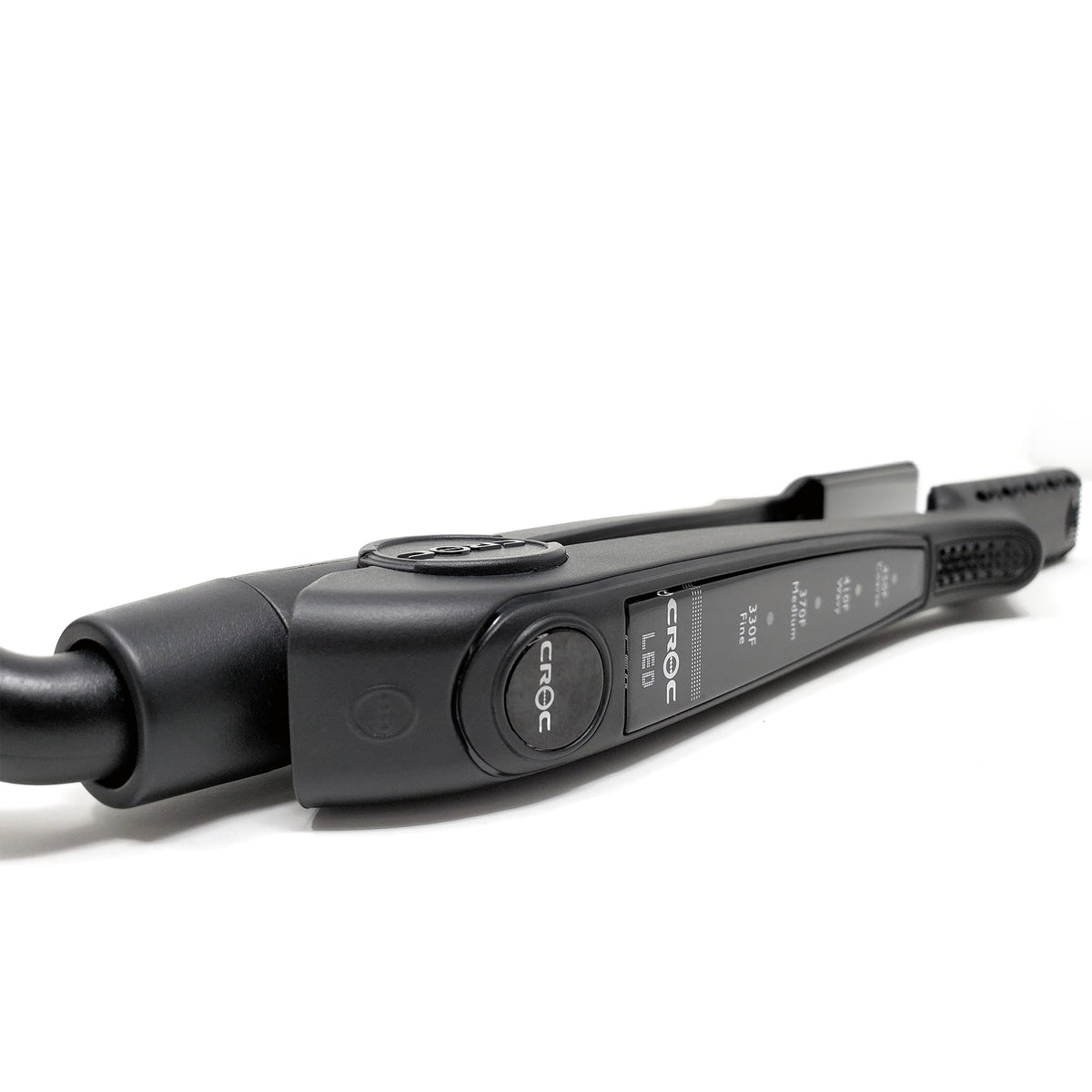 Led Black Titanium Flat Iron 1 Inch