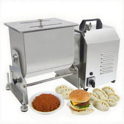 60lbs/30L Electric Meat Mixer, Tilt Tank Sausage Mixing, Stainless Steel Commercial Sausage Mixer Machine for
