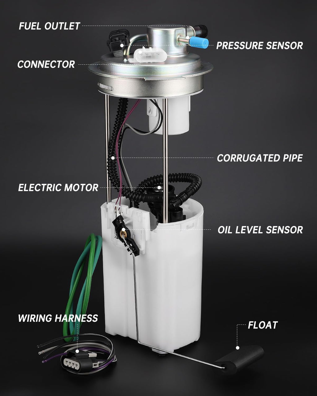 OKLPF Electric Fuel Pump E3609M Fits For 2004-2007 Silverado Sierra