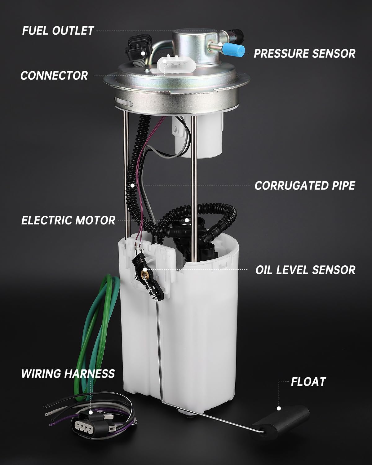 OKLPF Electric Fuel Pump E3609M Fits For 2004-2007 Silverado Sierra