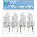 4X 4713-001165 Microwave Halogen Light Bulb for Samsung SMV9165BC