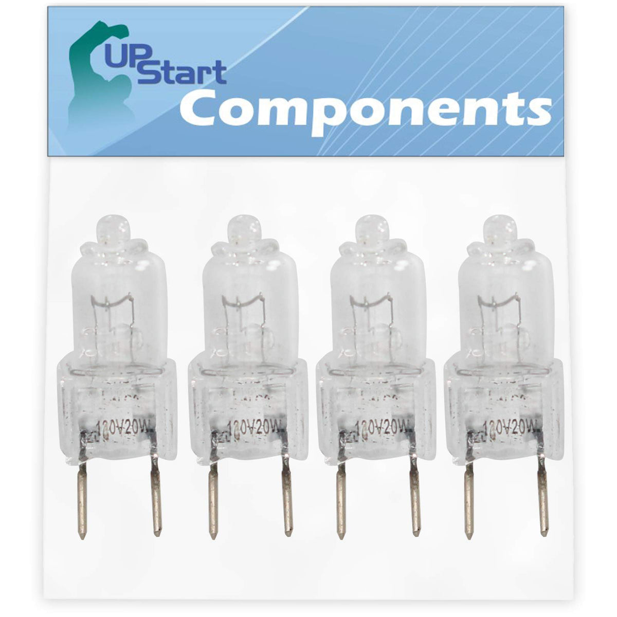 4X 4713-001165 Microwave Halogen Light Bulb for Samsung SMV9165BC