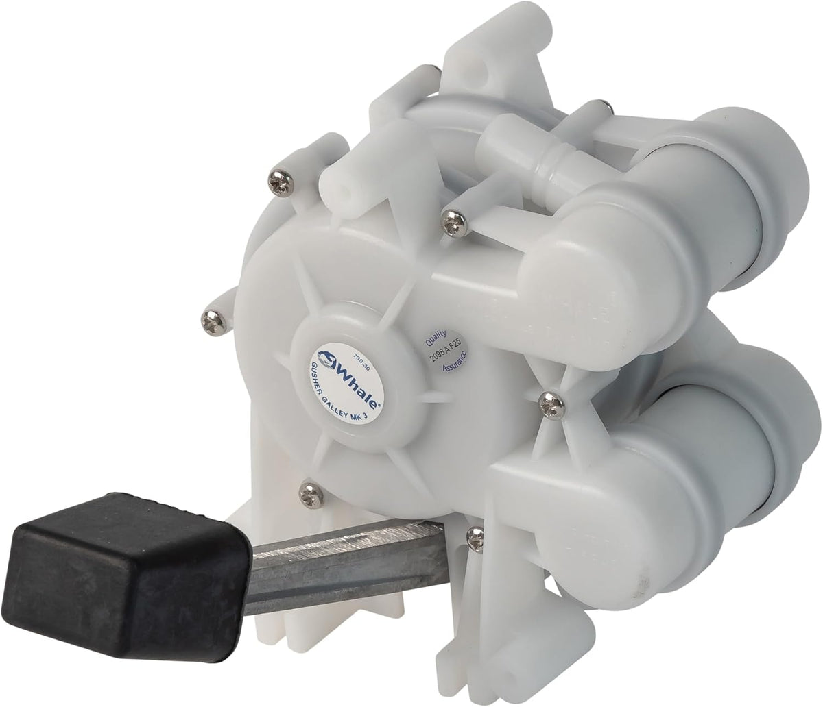 Whale Gusher Galley Mk3 Right-Lever Foot Pump, 4 GPM, GP0550