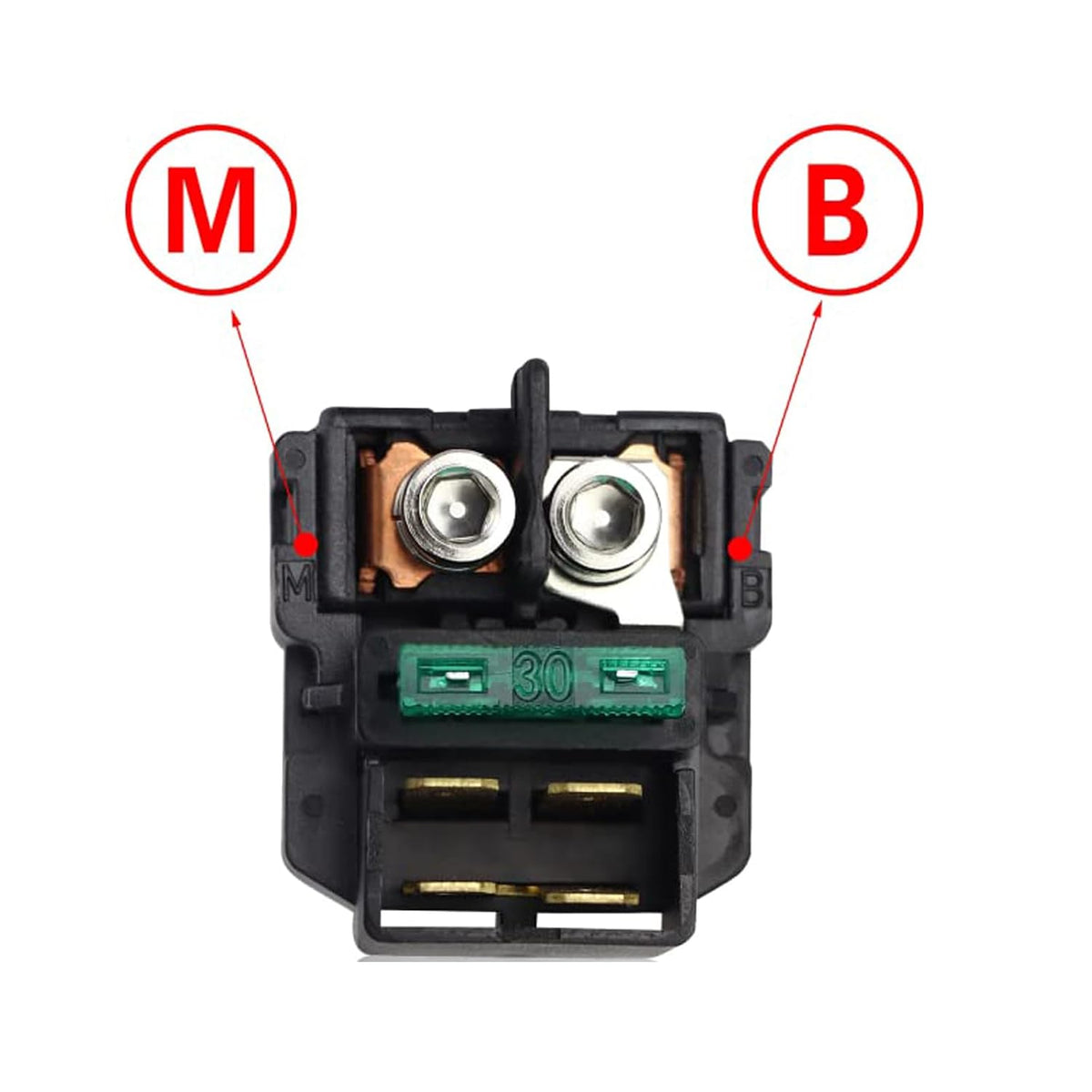 FLYPIG Starter Solenoid Relay & Plug for Honda CBR600RR CBR1000RR CBR929RR