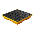 Small Oil Drum Spill Containment Tray, Modular Polyethylene Storage Tray