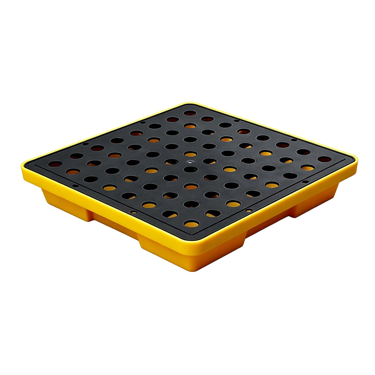 Small Oil Drum Spill Containment Tray, Modular Polyethylene Storage Tray