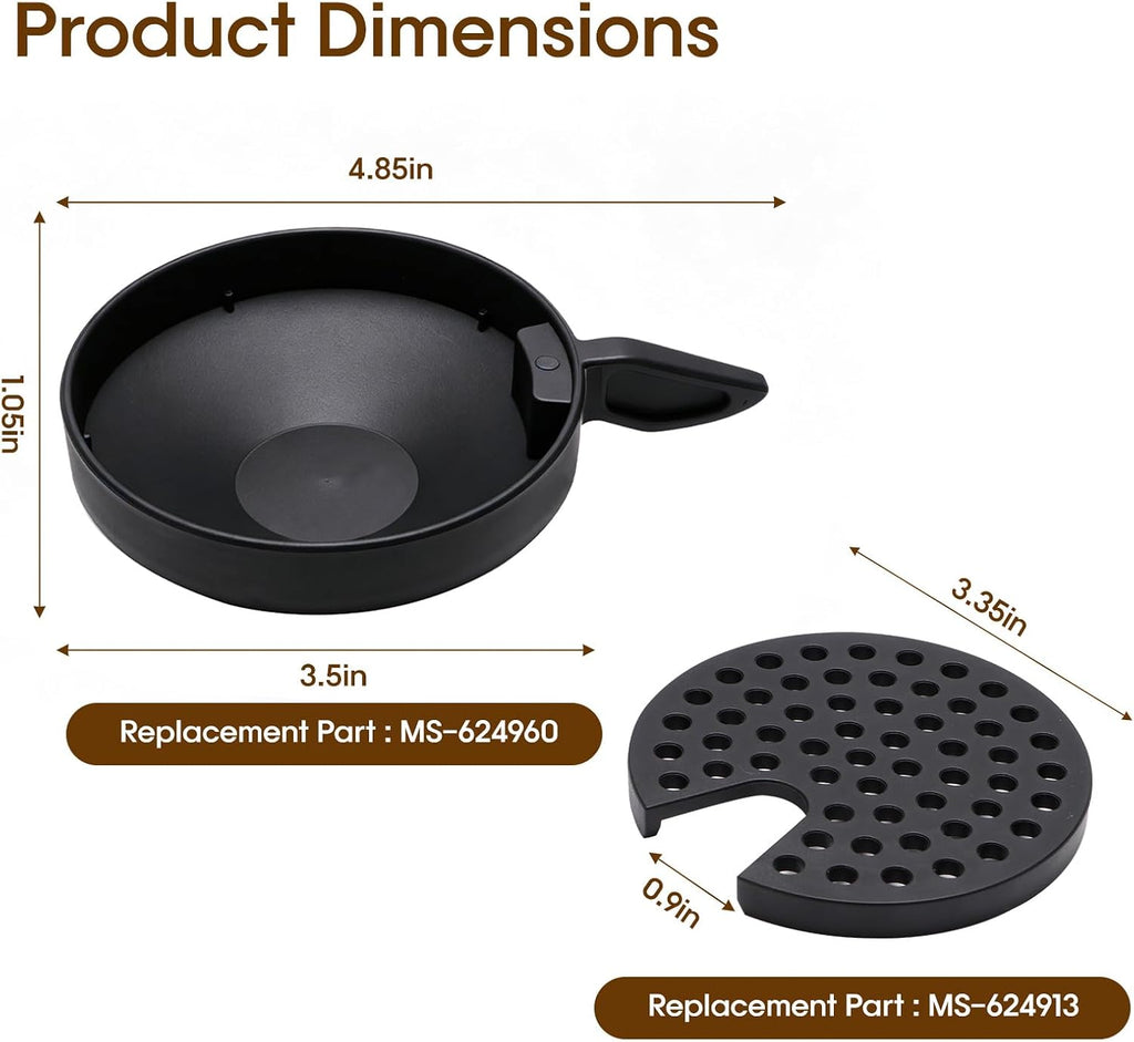 Replacement Drip Tray for Krups Nespresso Vertuo Next Coffee Maker