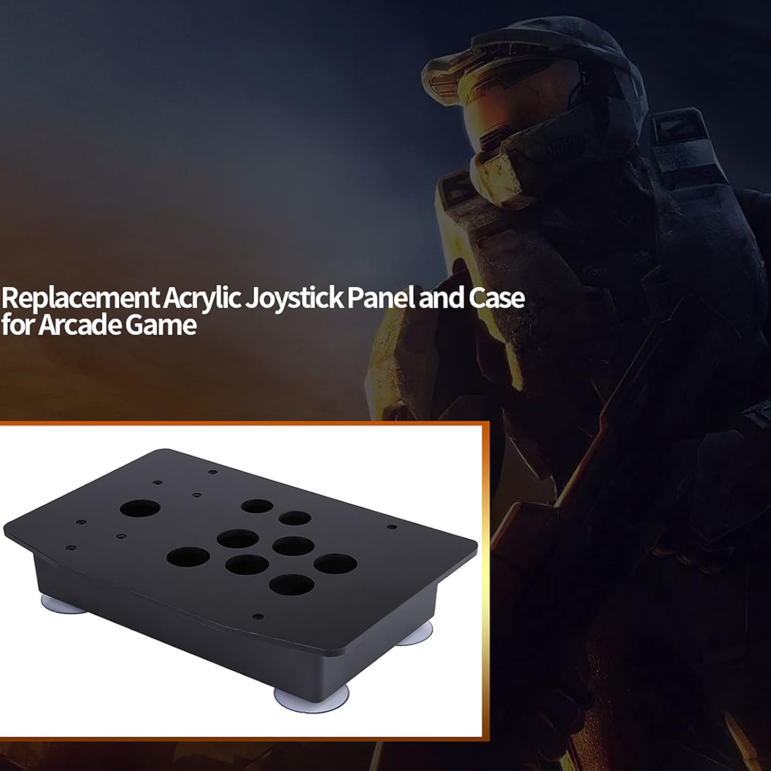 Arcade Cabinet Kit, Arcade Cabinet, Arcade Case, DIY Arcade Controller Case, Black Acrylic Panel and Case DIY Set