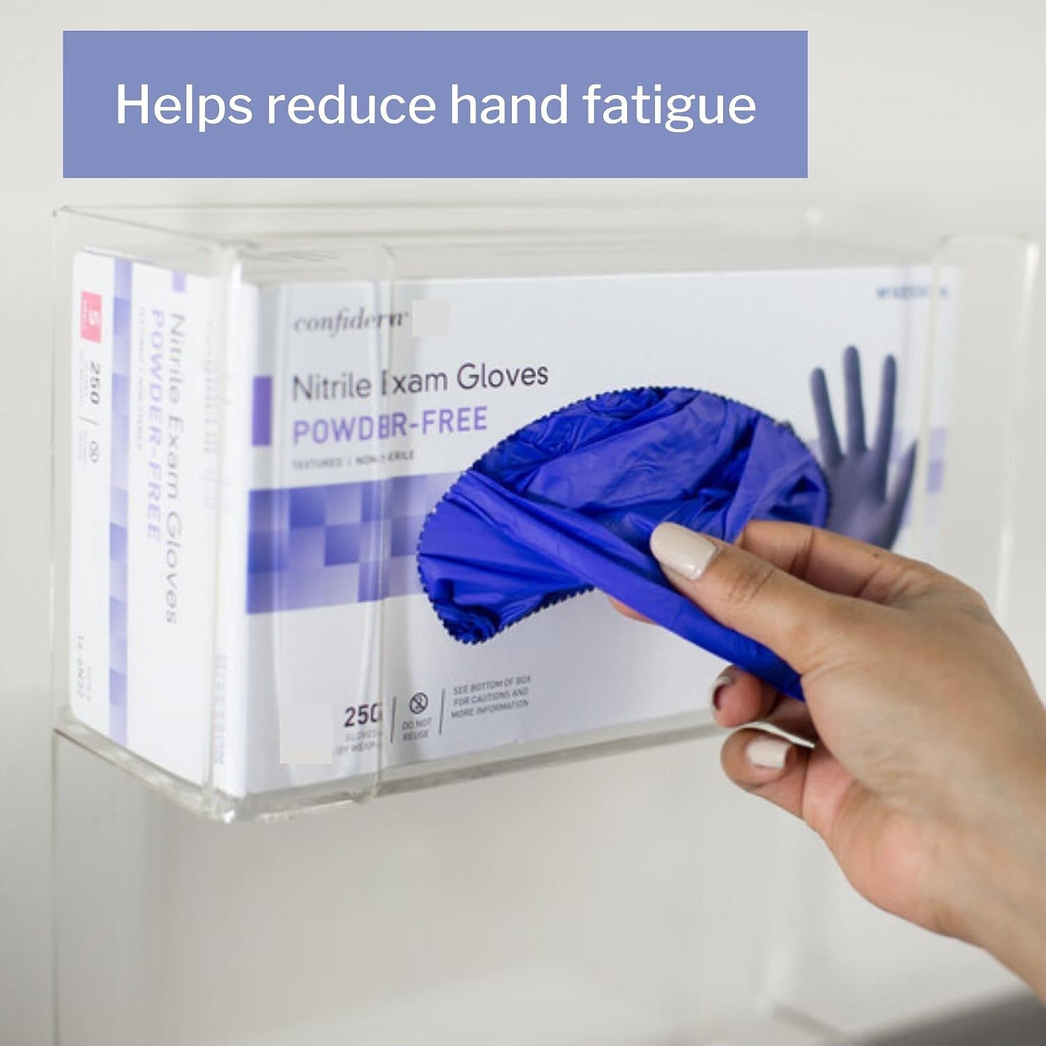 Confiderm 3.5C Nitrile Exam Gloves - Powder-Free, Latex-Free, Ambidextrous, Non-Sterile
