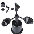 1PC Anemometer Shells, Weather-Resistant Plastic Wind Speed Meter Shells, Easy to Install Wind Speed Measuring Device Shells, Wind Meter Accessories.