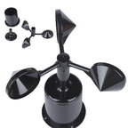 1PC Anemometer Shells, Weather-Resistant Plastic Wind Speed Meter Shells, Easy to Install Wind Speed Measuring Device Shells, Wind Meter Accessories.