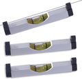 3 Packs Bubble Line Level String Tools, Aluminum Mini Leveler for Construction, Engineering, Camping, DIY Projects