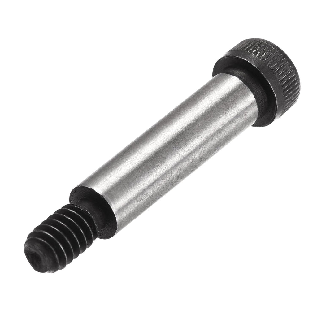 uxcell Alloy Steel Hexagon Socket Head Shoulder Screws Bolts, 1-1/4" Shoulder Length, 5/16" Shoulder Dia, 1/4-20 Thread, 6pcs