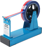 Desktop Multi-Roll Tape Dispenser - 1.5 Inch Wide, 1 or 3 Inch Core, Iron, Blue