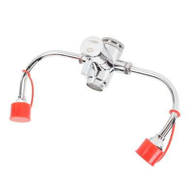 Faucet Mounted Eyewash Station, Eye Wash Station Sink Attachment with Cover, Emergency Eye Wash Unit Eye Washer