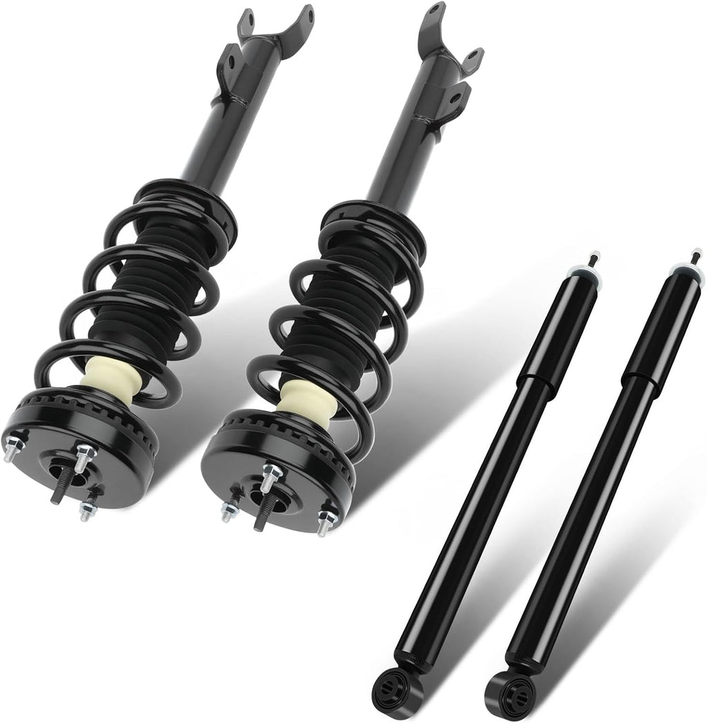 SCITOO 4Pcs Front Rear Strut Shock Assembly For Dodge Charger 2012-2017