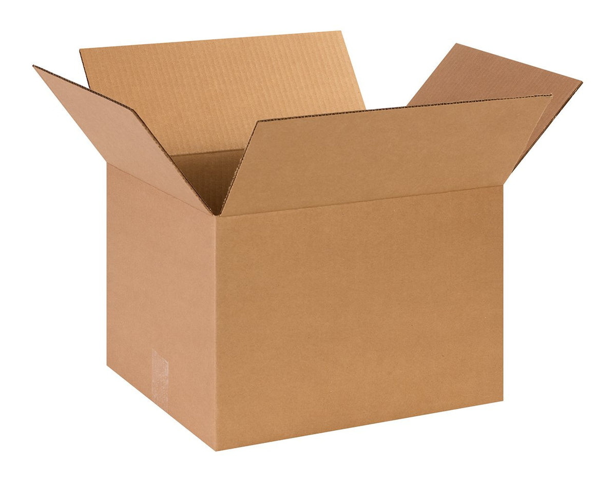 Shipping Boxes Medium 14"L x 12"W x 10"H 25-Pack - Corrugated Cardboard Box for Moving, Mailing, Packing, Packaging
