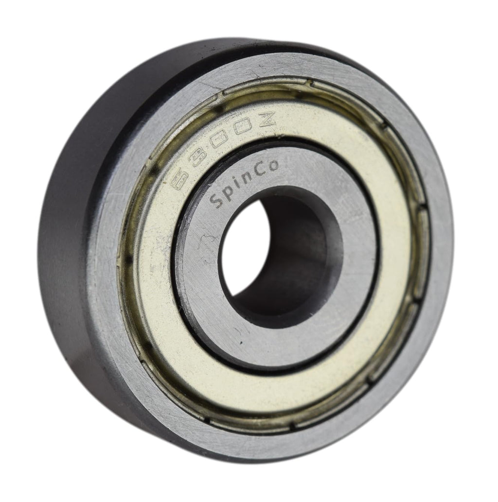 (2 Each) 6300-ZZ, 6300-2Z, 300SS Shielded Radial Ball Bearing 10X35X11 by SpinCo