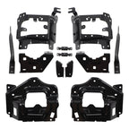 Duolctrams Front Bumper Support Mount Bracket Set 12Pcs Compatible with 2014-2015 Chevy Silverado 1500