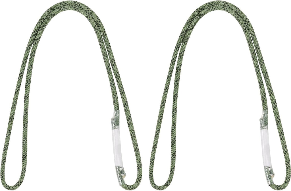 6mm 1/4" Pre-Sewn Prusik Loop, Heat Resistant Endless Friction Hitch Cord | Aramid Hollow Braid Prusik Rope