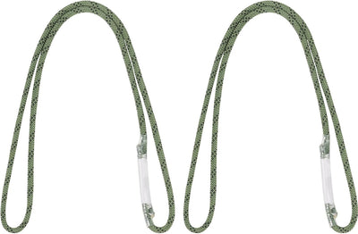 6mm 1/4" Pre-Sewn Prusik Loop, Heat Resistant Endless Friction Hitch Cord | Aramid Hollow Braid Prusik Rope