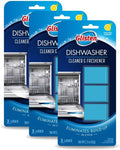 DT0312T Dishwasher Cleaner & Freshener, 3 Tablets, Clear, 3 Count