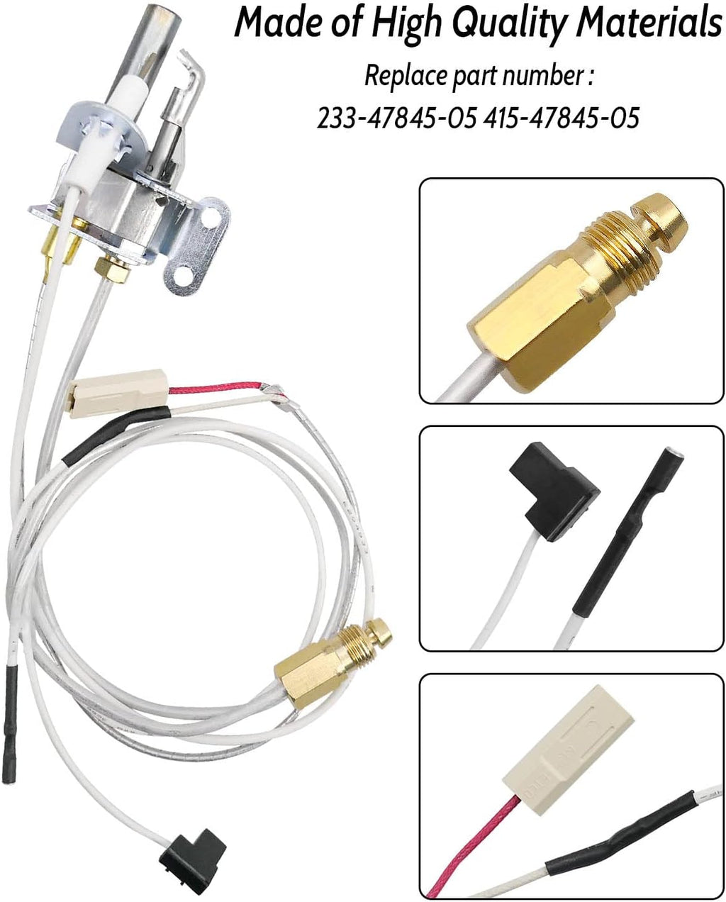 Water Heater Natural Gas Pilot Replace 233-47845-05 415-47845-05