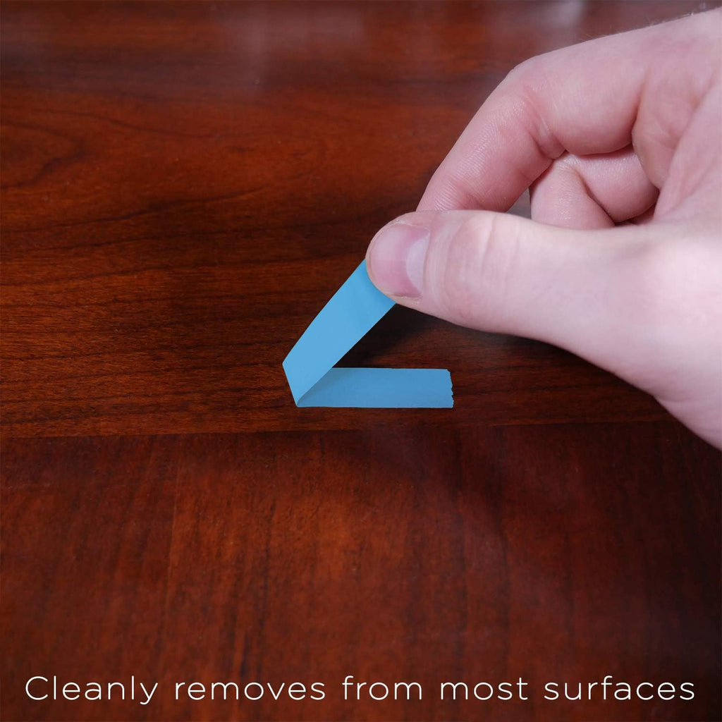 Light Blue Color Code Tape, 1/2 Inch Removable, 500 Inches
