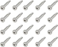 20PCS Shoulder Bolts 304 Stainless Steel 5mm Shoulder Dia 16mm Shoulder Length M4 Thread for Machinery and Textile Equipment
