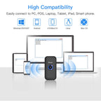 Portable Mini Bluetooth 1D 2D Barcode Scanner PDF417 QR Code Scanner