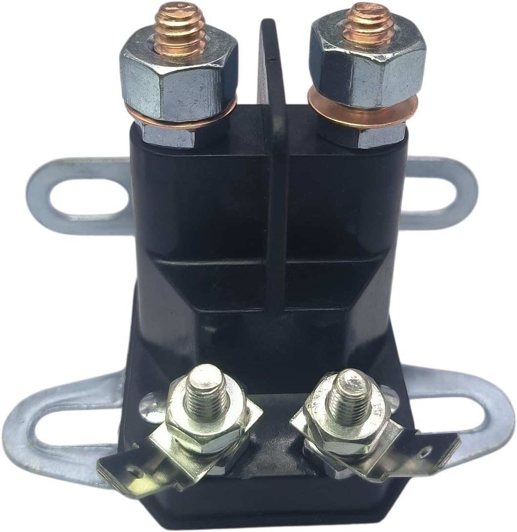146154 145673 4-Pole 12V Universal Starter Solenoid Fit for Craftsman Poulan 1685290 1686981 73233 109081X 2654 532146154 178861 168327 16832 Troy Bilt 1752137