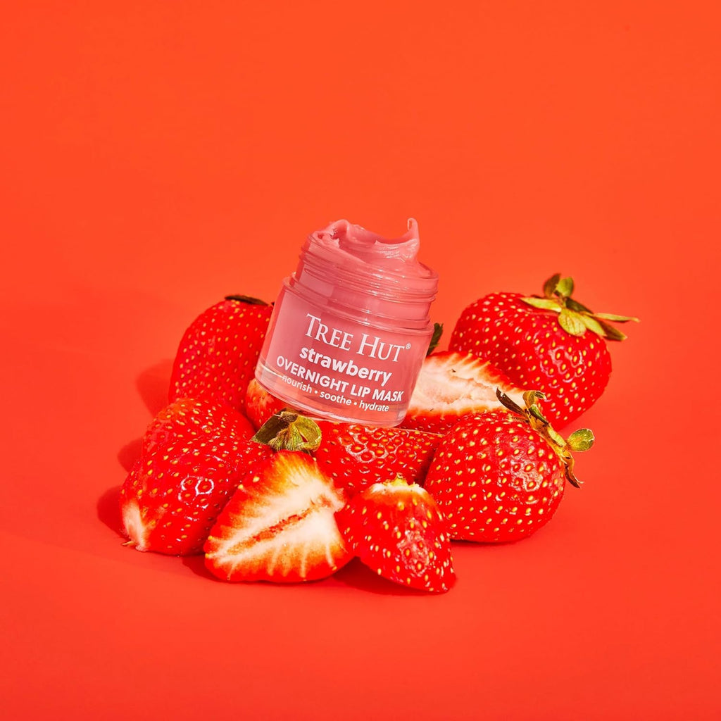 Strawberry Overnight Overnight Lip Mask, 0.6 Oz