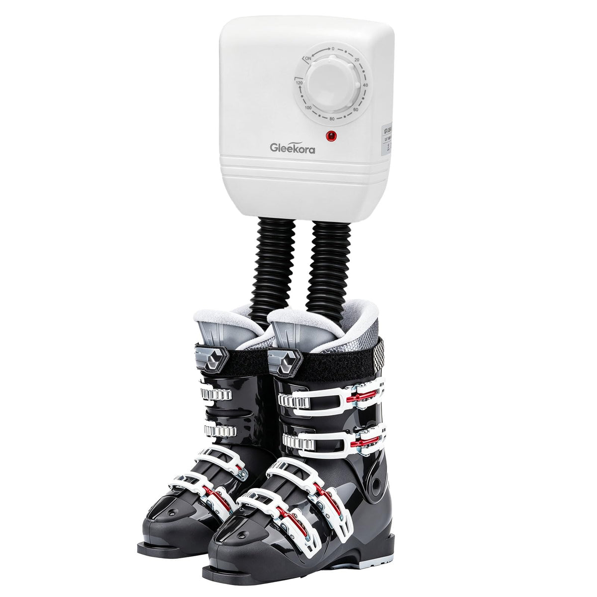Boot Dryer, 250W Shoe Warmer with Timer and Extra Long Hoses