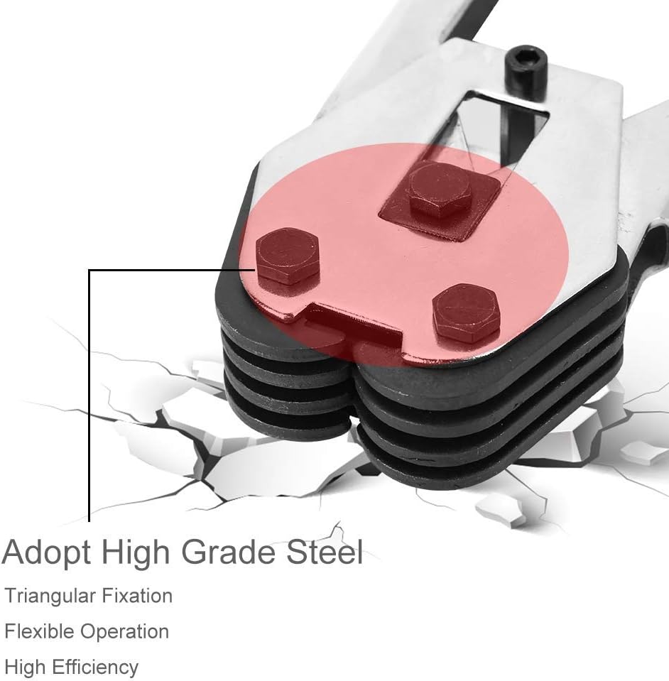 Polyester Banding Tool Kit, Poly Strapping Tensioner Cutter & Sealer Manual Packaging Strapping Packing Tool Kit for
