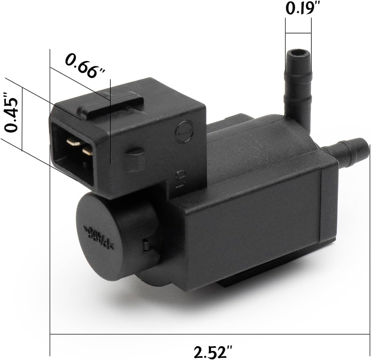 11747810831 Vapor Canister Purge Valve Compatible with X5 2.0L 3.0L 4.4L 4.8L,X3 2.5L 3.0L,325I 2.5L,Z4 2.0L 2.5L 3.0L 3.2L,X6 3.0L 4.4L,328I 2.0L 2.8L 3.0L,X1 2.0L 3.0L,530I 3.0L,650I 4.4L