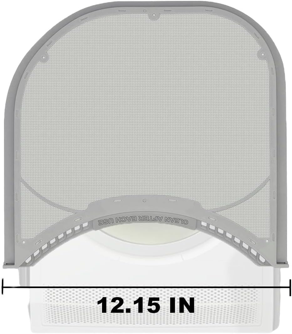 Dryer Lint Filter Replacement Part DLE2301W DLE2516W Compatible with LG, Kenmore