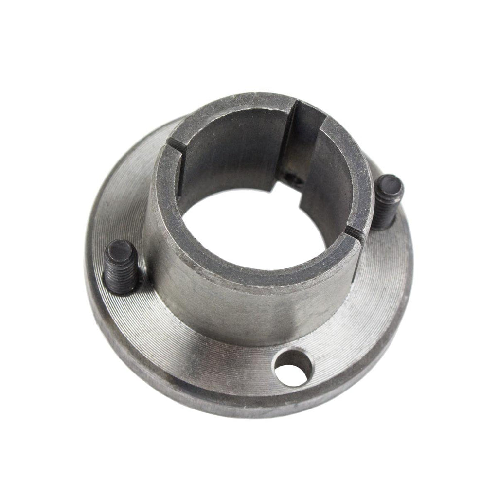 Cast Iron 10.25"" 2 Groove Dual Belt A Section 4L Pulley with 1-1/4"" Sheave Bushing 2AK104H H-1-1/14, Gray