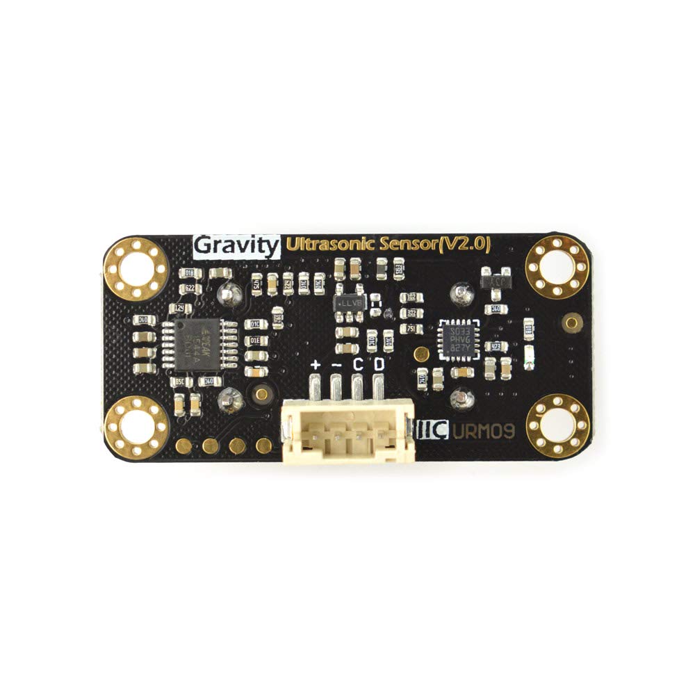 Gravity: I2C URM09 Ultrasonic Sensor - Distance Measurement Sensor Module Compatible with Arduino, Raspberry pi - Range 150cm 300cm 500cm