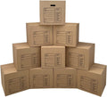 Premium Medium Moving Boxes, 18x18x16",Cardboard Box, (Pack of 10)