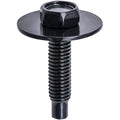 Rexka 40pcs M4.8 Hex Head Sems Body Bolt Screw for Bumper Fender Splash Shield Under Cover