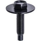 Rexka 40pcs M4.8 Hex Head Sems Body Bolt Screw for Bumper Fender Splash Shield Under Cover