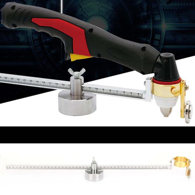 Circinus Roller Guide, Cutting Torch Roller, Plasma Cutter Torch Circle Cutting Roller, Circle Guide Compass Wheel, Torch Round Cutting Roller Magnetic Wheel Cutter Rule for P80