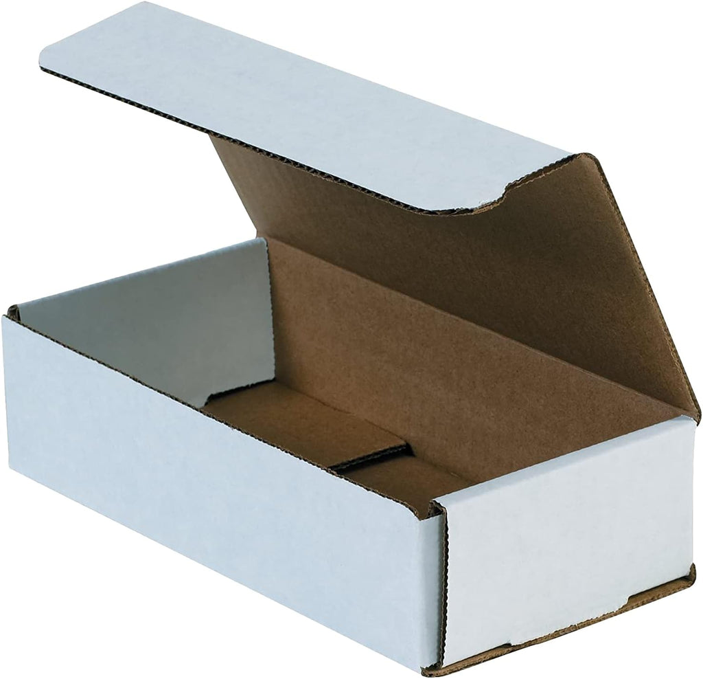 Small Mailer Boxes 9x4x3, 50-Pk for Shipping & Storage