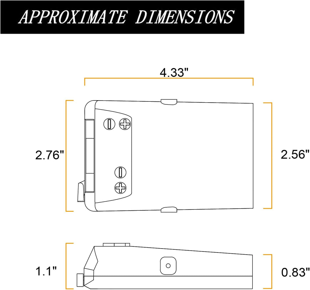 Brake Controller, Digital Electric Trailer Brake Controller Easily Control Trailers with 1-4 Axles, for Light-Duty