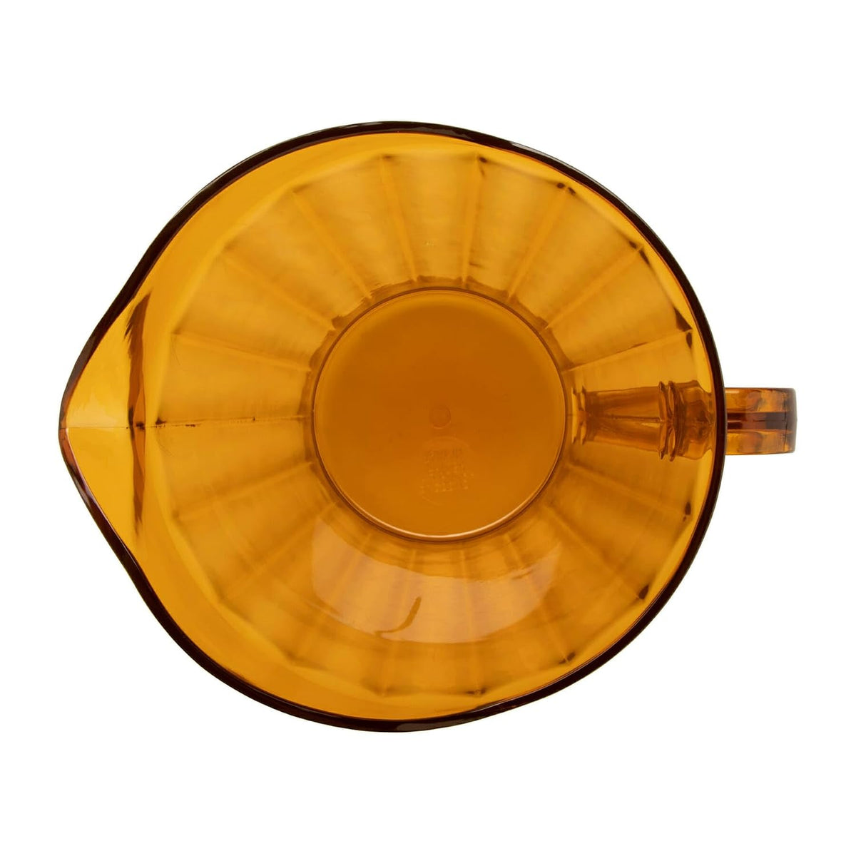 G.E.T. 60 oz Amber Plastic Pitcher with Handle