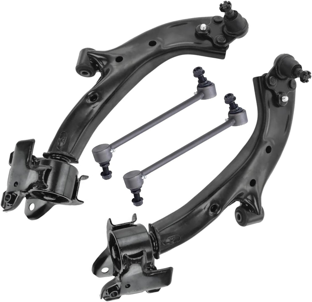 Detroit Axle - Front Lower Control Arms Sway Bars Kit for 07-11 Honda CR-V