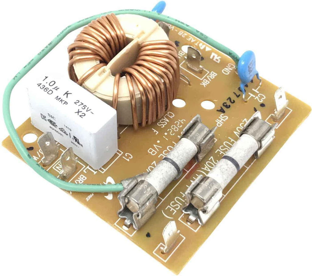 Direct Replacement for Samsung DE96-00400E Microwave Assy Noise Filter Sn-Uf12E 250V/20A 250V