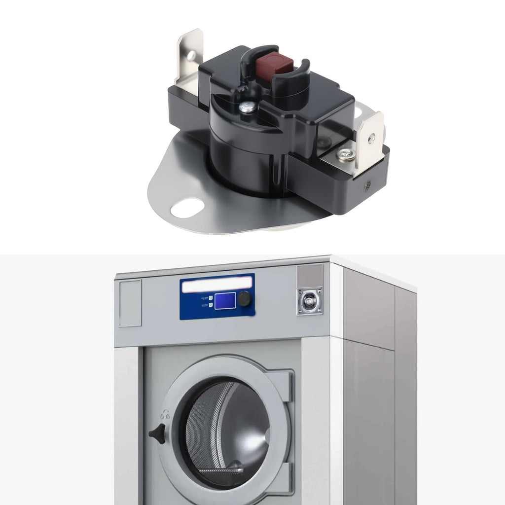AS Axis Spindleon 1 Pack Manual Reset Dryer Thermostat 150℃ Replace 881504 471881504 Compatible with Wascomat Dryers