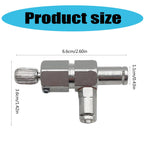 Aluminum Alloy Valves Adapter Coffee Maker Accessory Coffee Machine Valves For Coffee Machines Precise Flows Control