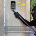 TC175P Touch Panel Wired Keypad | DC 12V 24V for Automatic Driveway Gate Opener, Door Access Control System, Digital